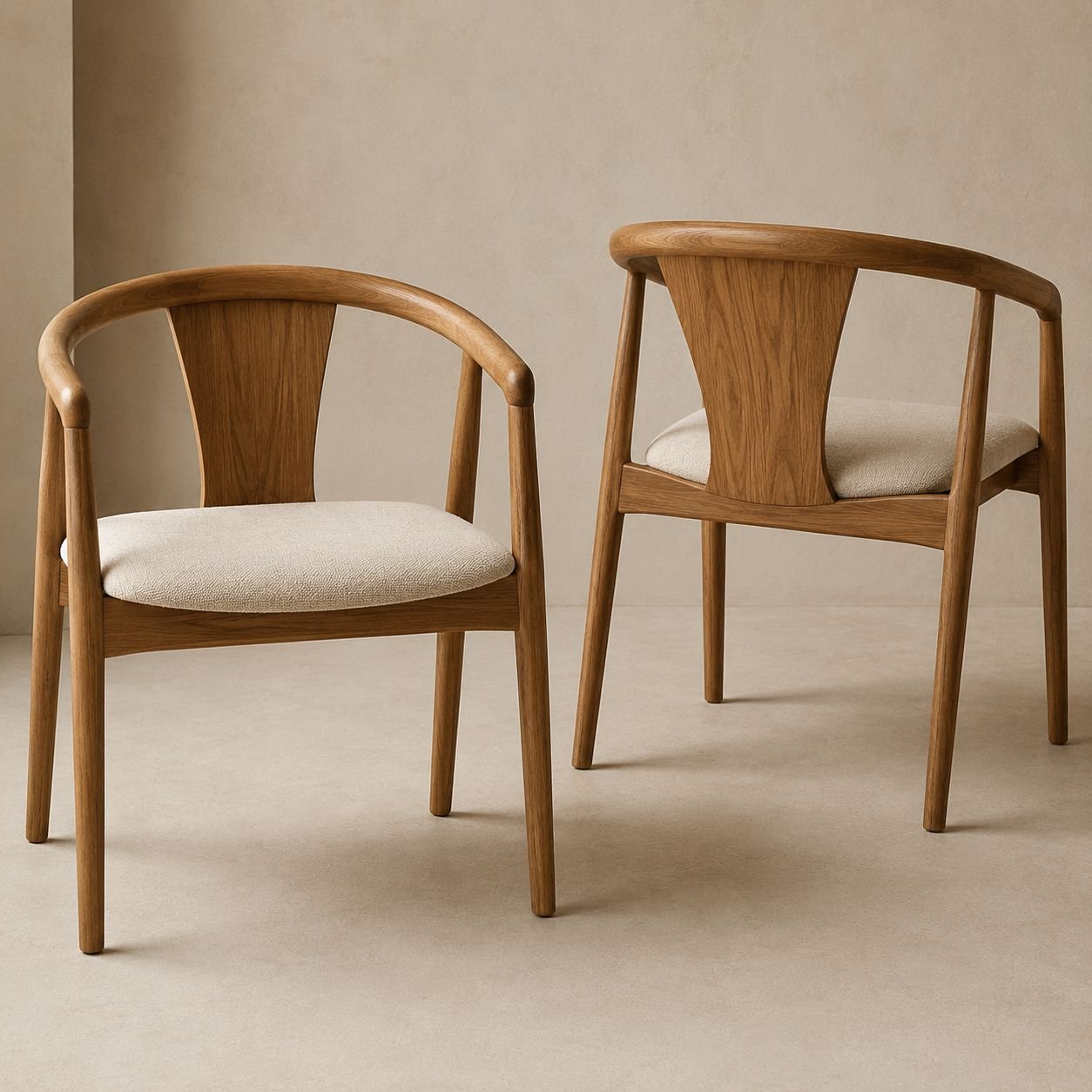 Modern Wooden Accent Chair